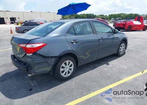 2015 Toyota Corolla L from USA, damaged, VIN 2T1BURHE9FC248716